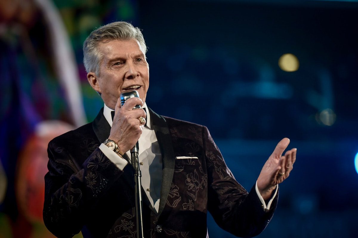 Michael Buffer on stage