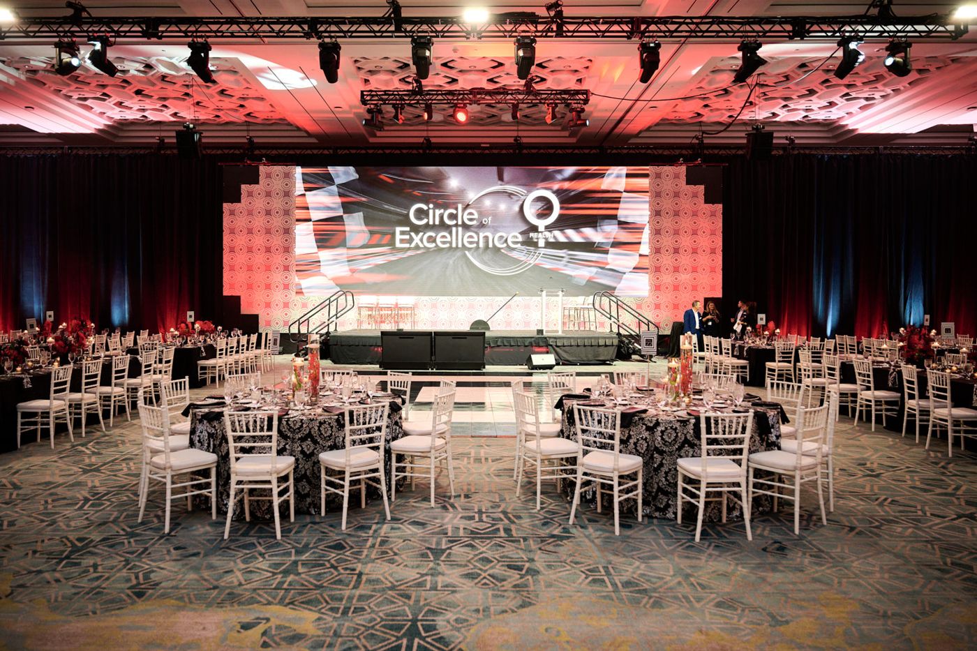 Circle of Excellence ballroom